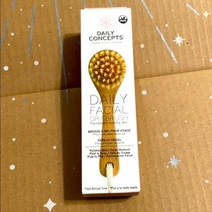 Daily facial dry brush